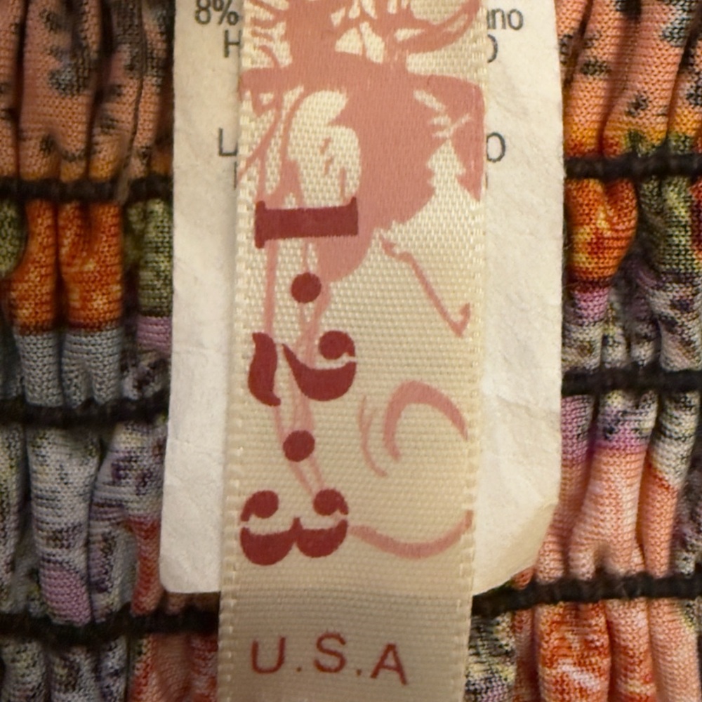 Multicolor Strapless Boho Romper - image 5